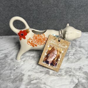 The Pioneer Woman Stoneware Floral Cow Creamer New With Tag Flea Market
